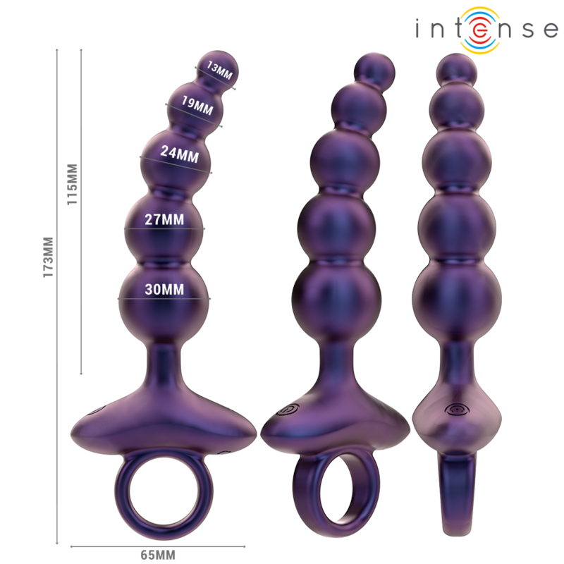 Tito plug anal vibrant modèle 3 télécommande