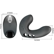 PRETTY LOVE - VIBRATEUR DOIGT CAMELIA 7 VIBRATIONS NOIR