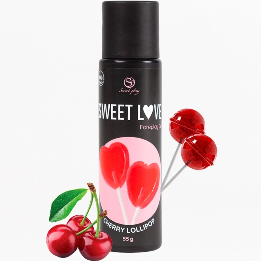 Gel sucette cerise amour doux 60 ml