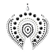Indiscrets flamboyant noir & argent