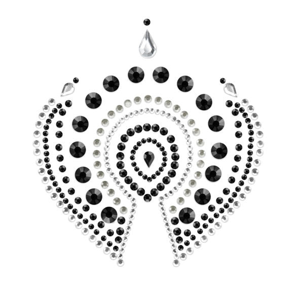 Indiscrets flamboyant noir & argent