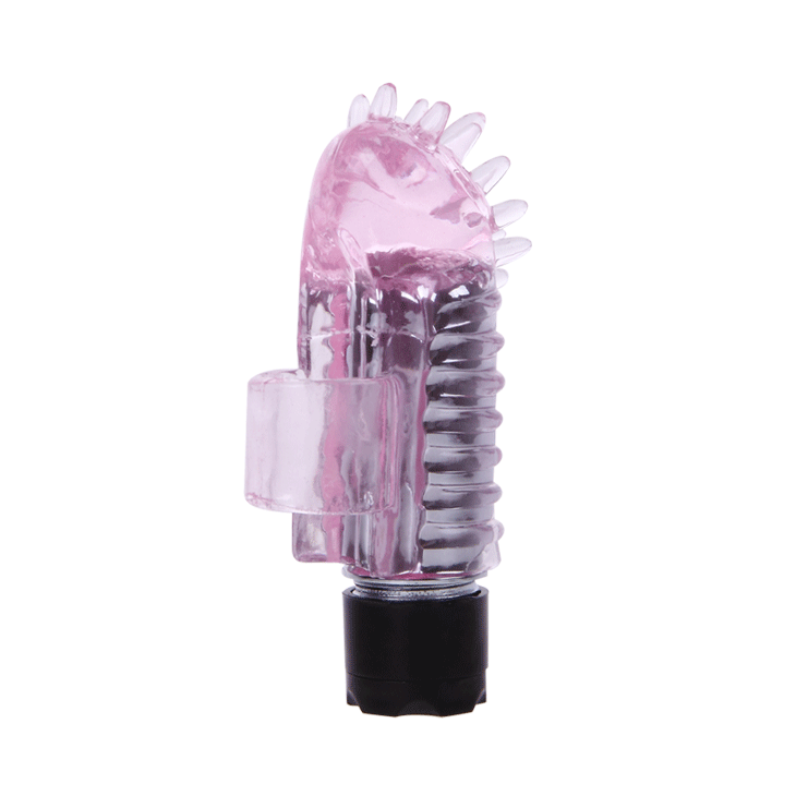 Mini vibrateur  doigts en silicone