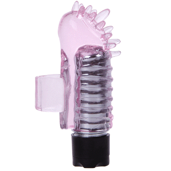 Mini vibrateur  doigts en silicone