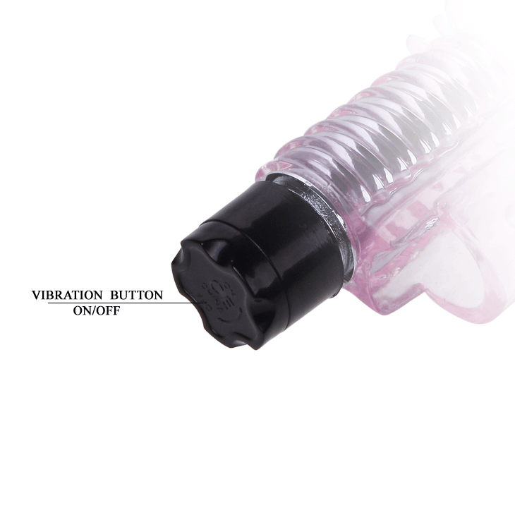 Mini vibrateur  doigts en silicone