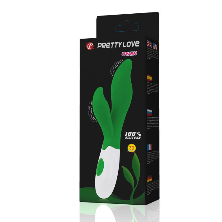Flirtation vibrateur owen vert