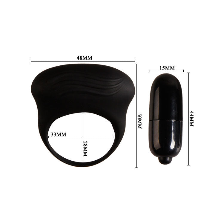 Bertram anneau vibrateur noir