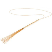 Magnifique collier chaîne / fouet métal