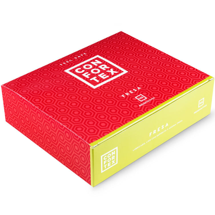 Condom fraise 144 unités