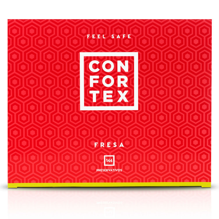 Condom fraise 144 unités