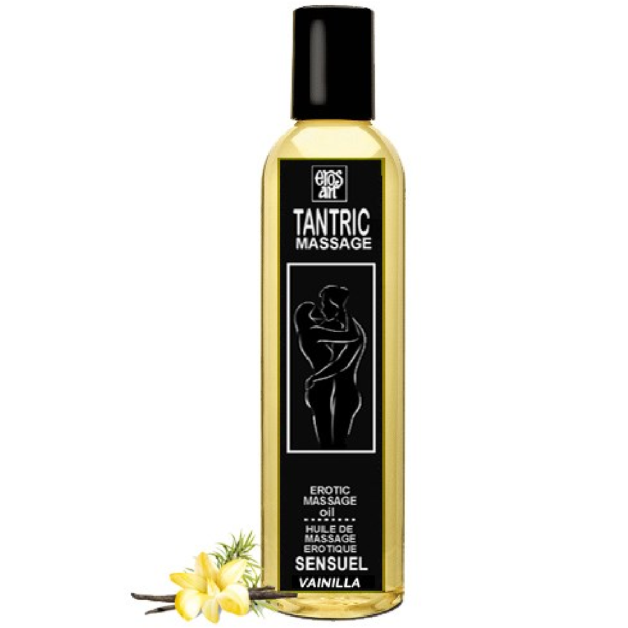 Huile de massage tantrique naturelle et vanille aphrodisiaque 30 ml