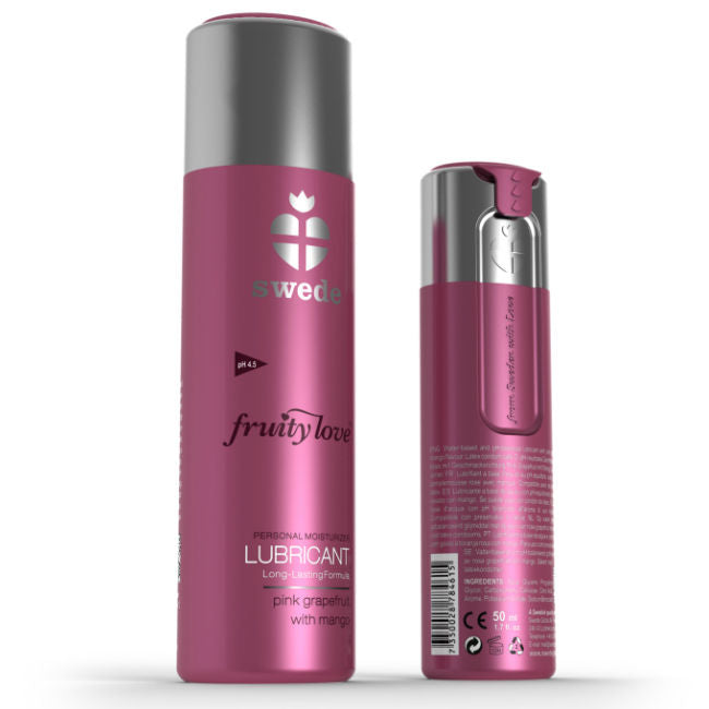 Fruity love lubrifiant pamplemousse rose à la mangue 100 ml