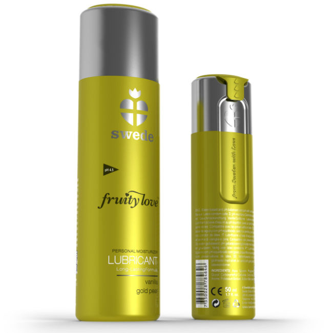 Fruity love lubrifiant vanille or poire 100 ml
