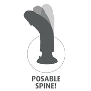 KING COCK - GODE VIBRATEUR 23 CM NATUREL