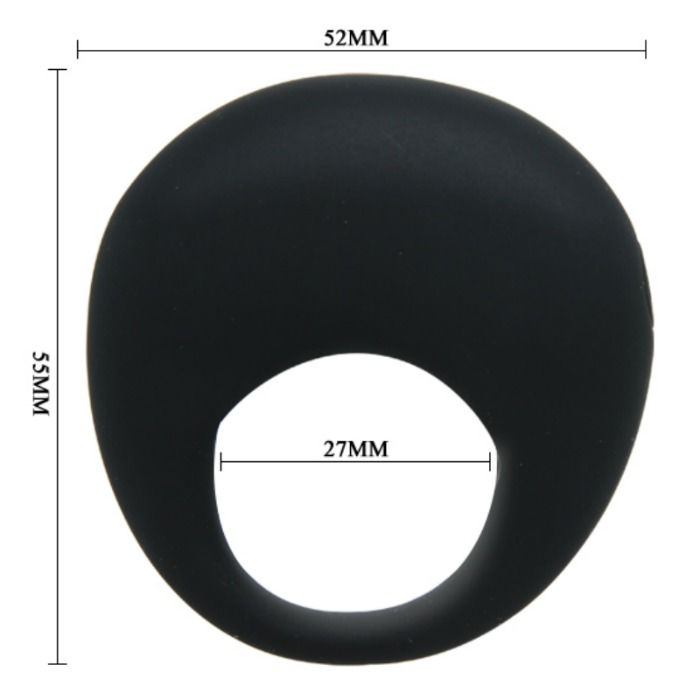 Trap anneau vibrateur noir
