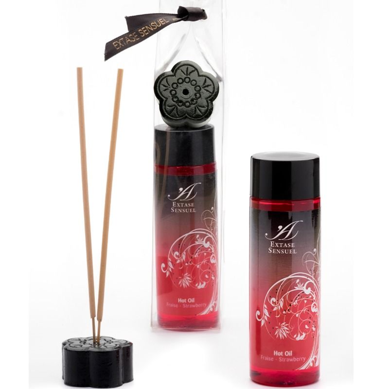 Huile stimulante chaleur fraise 100 ml