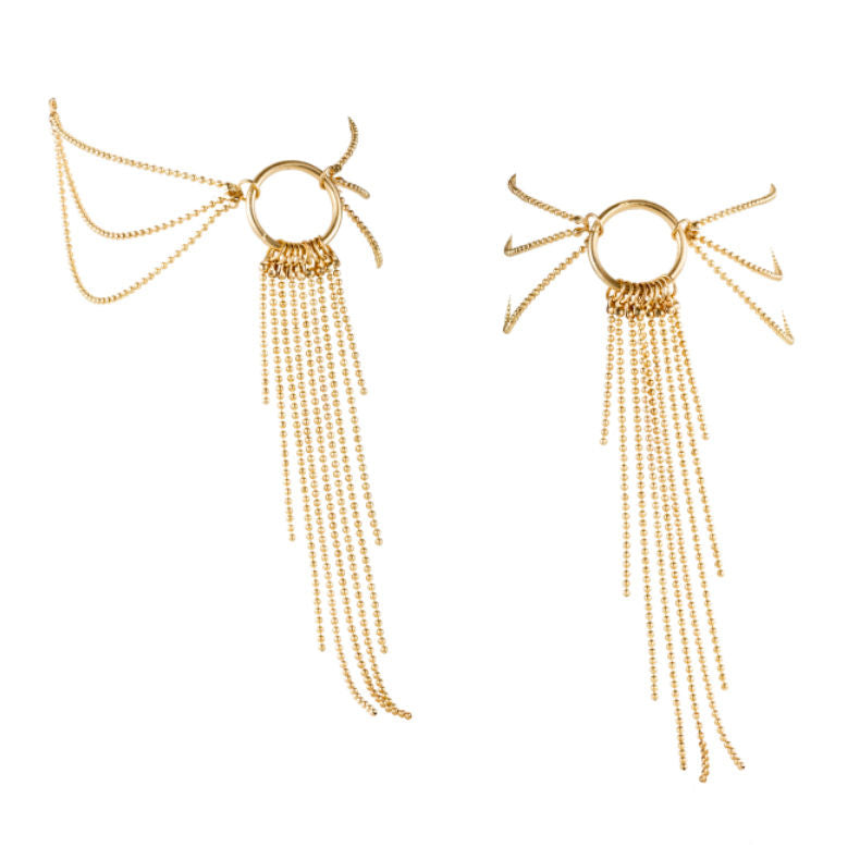 Magnifiques bracelets pieds dorés