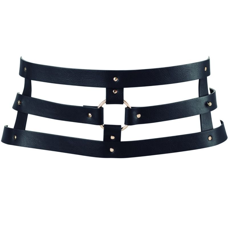 Indiscrets ceinture labyrinthe avec bracelet noir