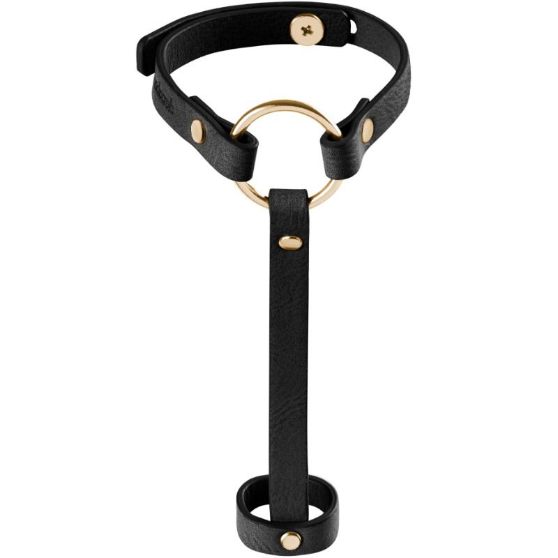 Indiscrets bracelet / harnais maze noir