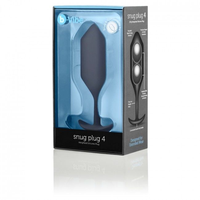 Snug plug anal 4 noir