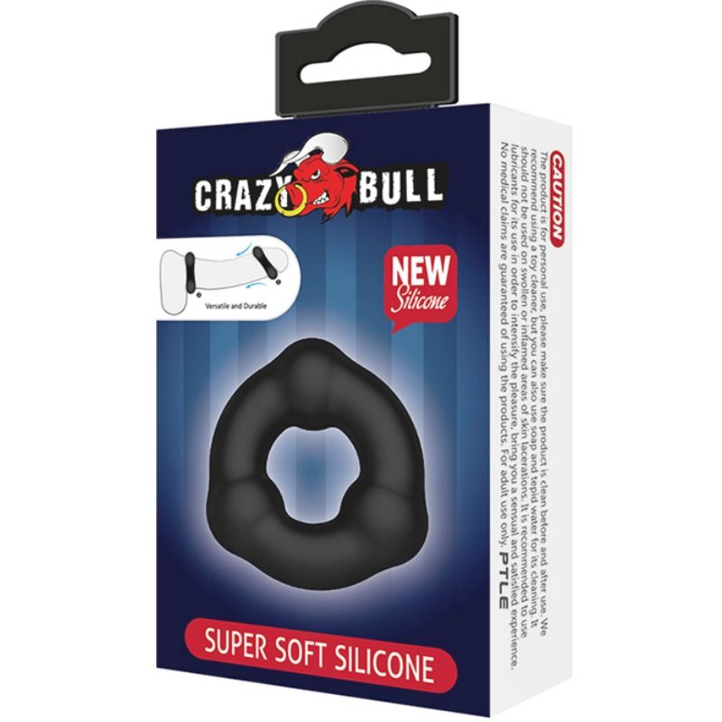 Bague en silicone super doux avec nodules