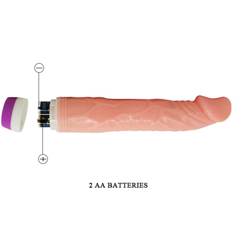 Vibrateur naturel réaliste 22 cm