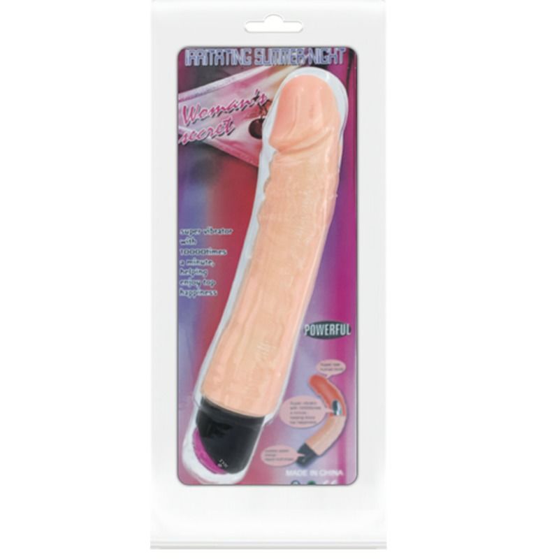 Vibrateur réaliste flexible 25 cm