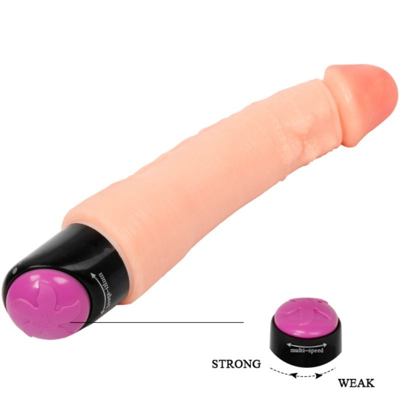 Vibrateur réaliste flexible 25 cm