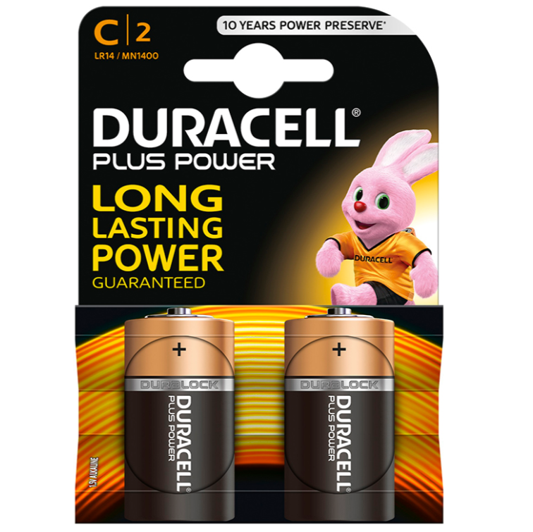 Batterie plus power c lr14 2 unités