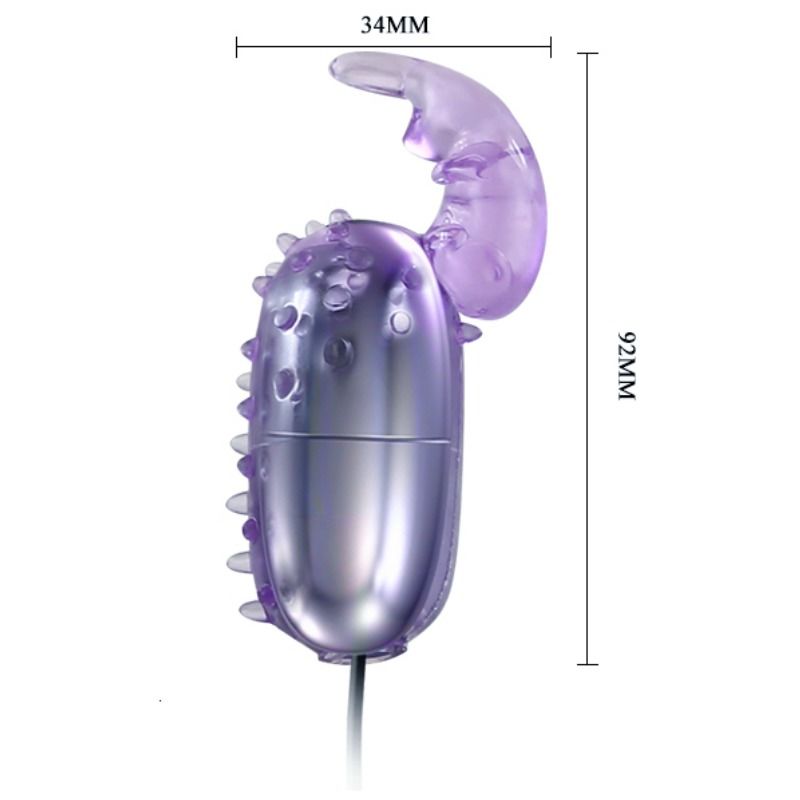 Super vibrateur oeuf vibrant avec stimulateur