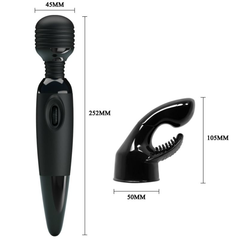 Masseur desensuelle  tête interchangeable