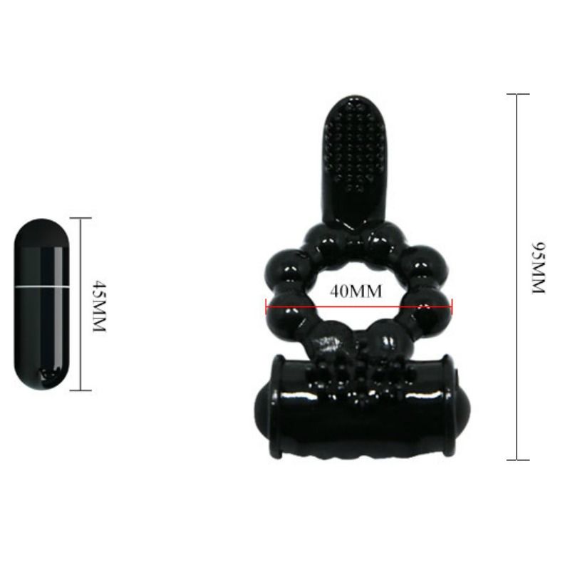 Anneau sweet ring avec double stimulateur