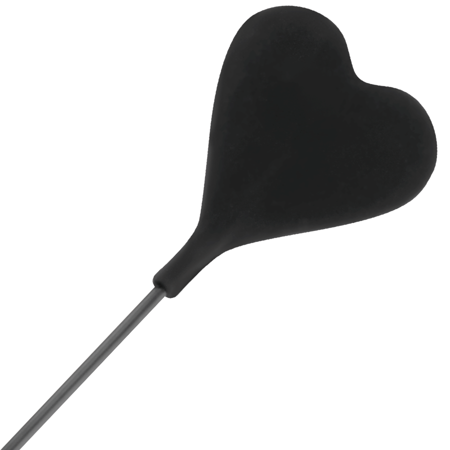 Fouet plume damour noir 40 cm