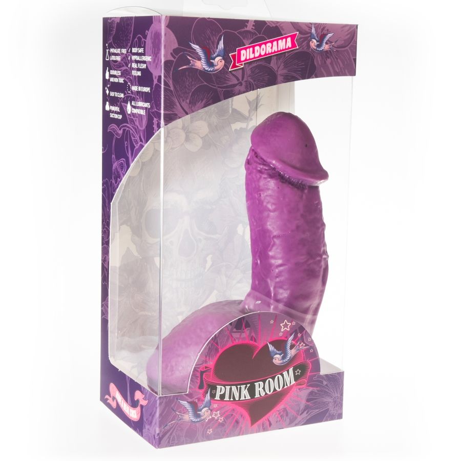 Elian gode réaliste violet 17,5 cm
