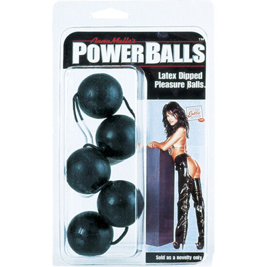 Balles power anal noires