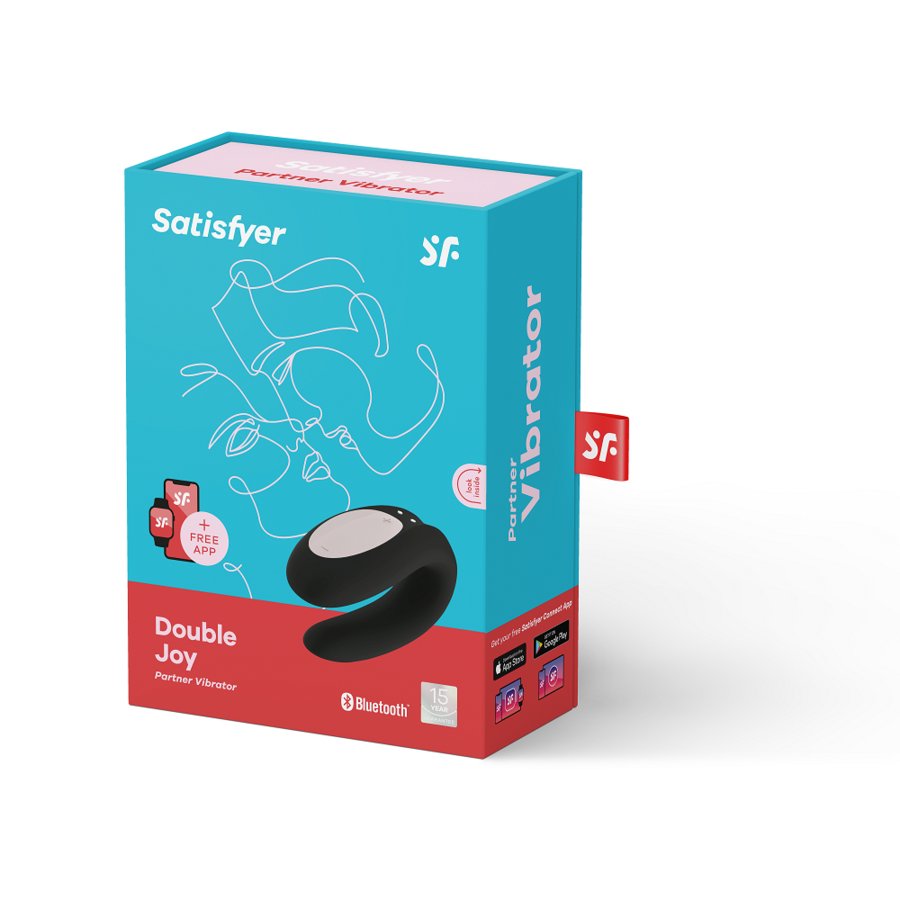 SATISFYER - APPLICATION DOUBLE JOY CON VIOLET