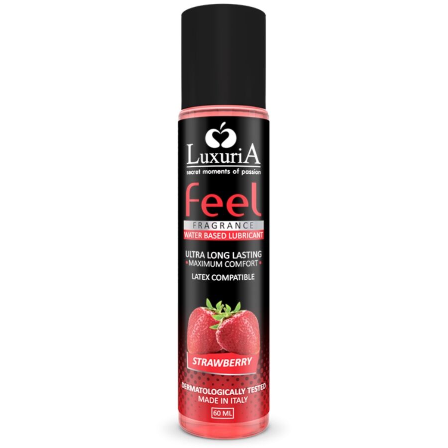 Luxuria lubrifiant base d'eau feel fraise 60 ml