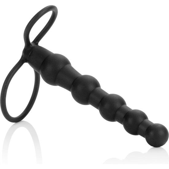 Perle double pénétrateur noir