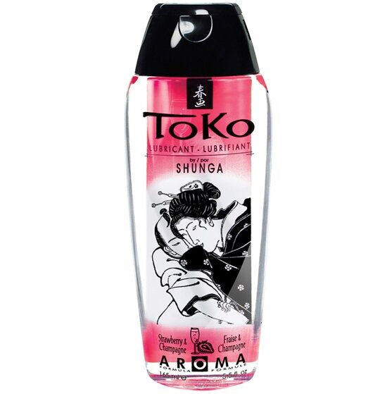 Arôme lubrifiant fraise et champagne toko