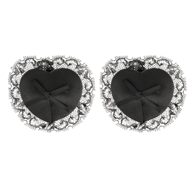 Cache-malins en dentelle noire